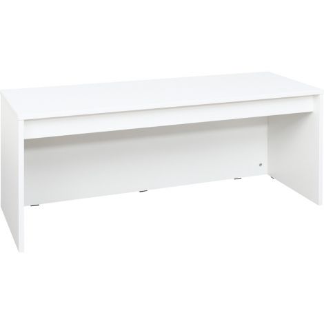 Dulap-bancuta Quadro alb pentru 3 cutii mici pe roti - imagine 9